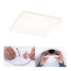 Paulmann LED-panel Veluna 3.000K kantet, 18,5cm