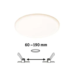 Paulmann LED-panel Veluna rund CCT ZigBee 21,5cm