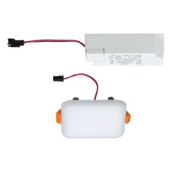 Paulmann LED-panel Veluna 3.000K kantet, 7,5cm