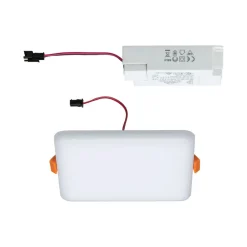 Paulmann LED-panel Veluna 3.000K kantet, 12,5cm