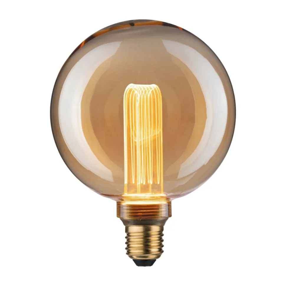 Paulmann LED-pære E27 3,5 W Arc 1.800K G125 guld