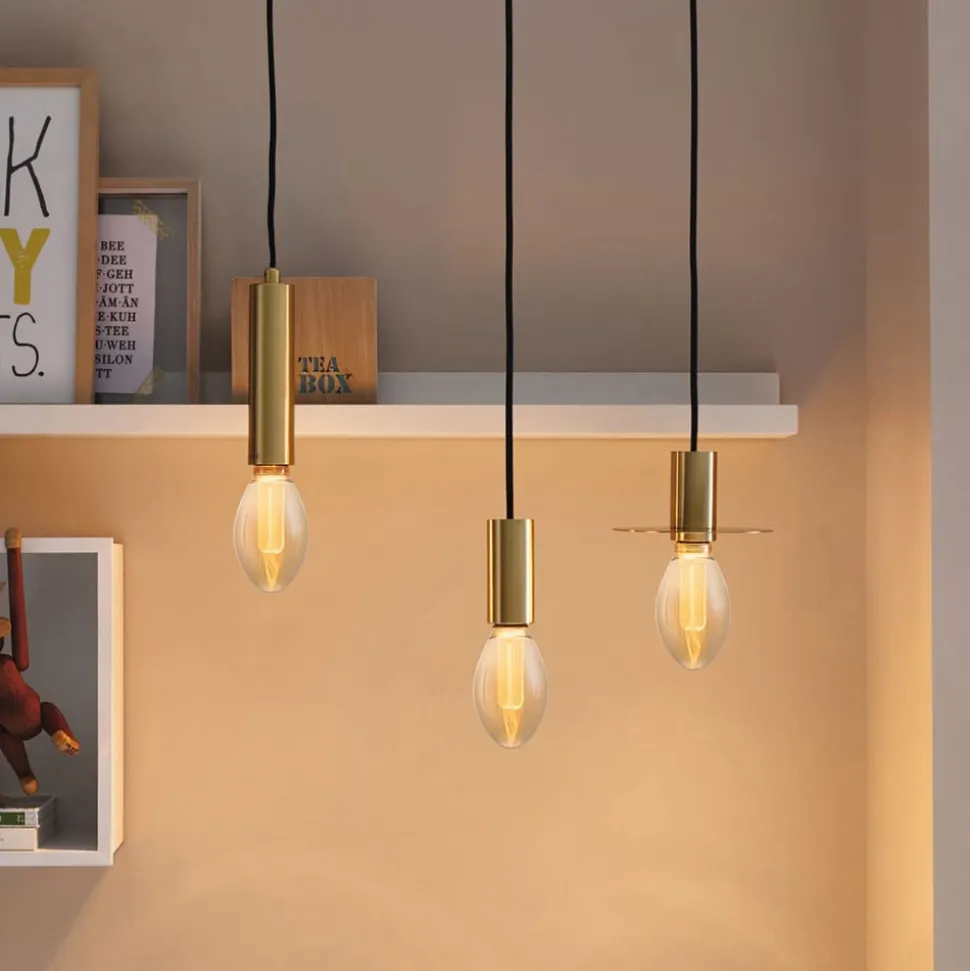 Paulmann LED-pære E27 3,5 W Arc 1,800K guld
