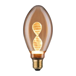 Paulmann LED-pære E27 3,5 W Helix 1.800K guld