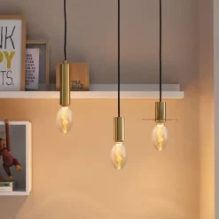 Paulmann LED-pære E27 3,5 W Helix 1.800K guld