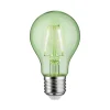 Paulmann LED-pære E27 filament grøn 1,1W