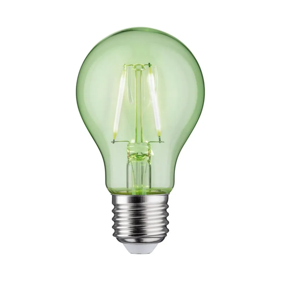 Paulmann LED-pære E27 filament grøn 1,1W