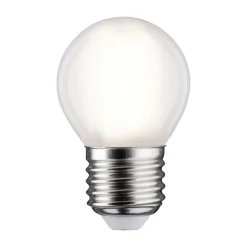 Paulmann LED-pære E27 4,8W 4.000 K Miniglobe mat