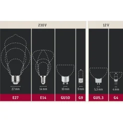 Paulmann LED-pære E27 7,5W 865 806lm dæmpbar