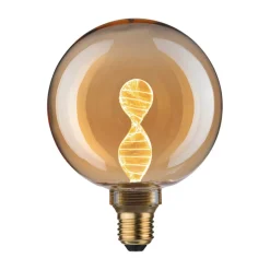 Paulmann LED-pære E27 3,5W Helix 1.800K G125 guld