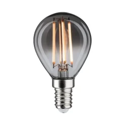 Paulmann LED-pære E14 4W 1.800K røgfarvet glas dæmpbar