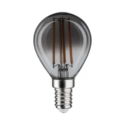Paulmann LED-pære E14 4W 1.800K røgfarvet glas dæmpbar