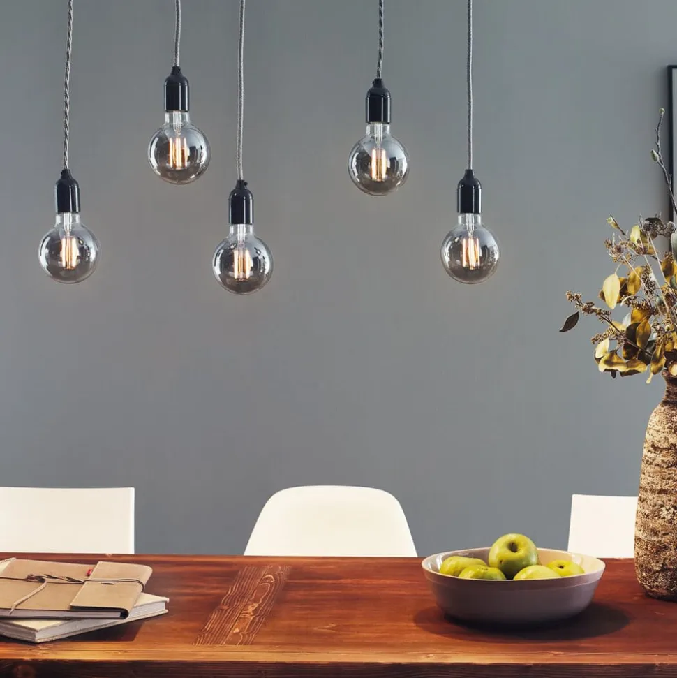 Paulmann LED-pære E14 4W 1.800K røgfarvet glas dæmpbar