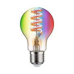 Paulmann LED-pære ZigBee E27 6,3W RGBW dim guld