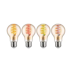 Paulmann LED-pære ZigBee E27 6,3W RGBW dim guld