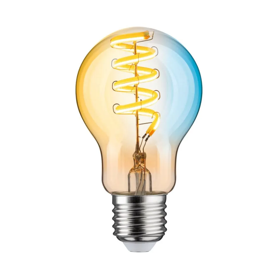 Paulmann LED-pære ZigBee E27 7,5W CCT dim guld