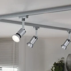 Paulmann LED-reflektor 4.000 K krom GU10 8 W, dæmpbar 36°