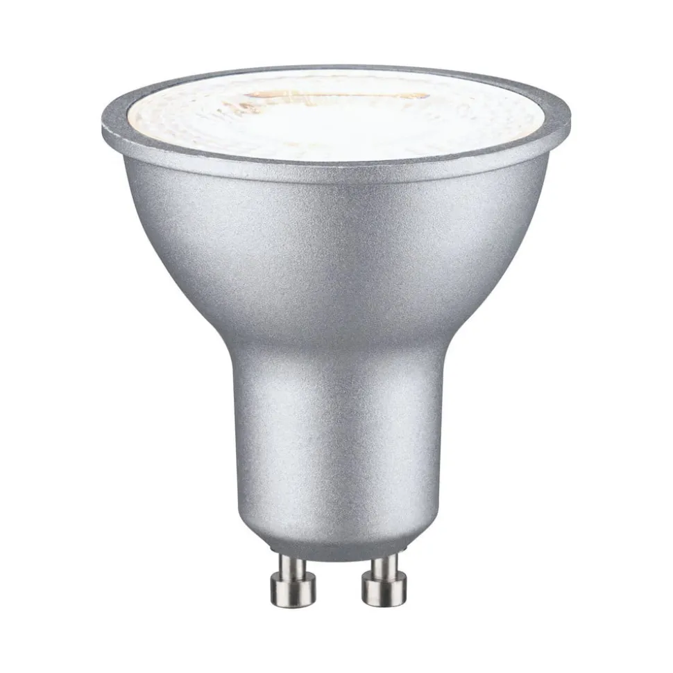 Paulmann LED-reflektor 4.000 K krom GU10 8 W, dæmpbar 36°