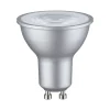 Paulmann LED-reflektor 2.700 K krom GU10 8 W, dæmpbar 36°