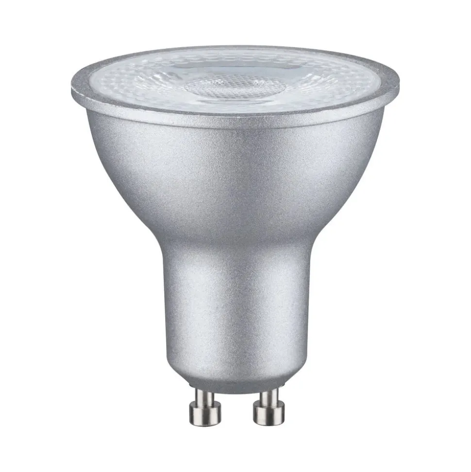 Paulmann LED-reflektor 2.700 K krom GU10 8 W, dæmpbar 36°