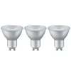 Paulmann LED-reflektor GU10 4 W 2.700 K alu 36° 3