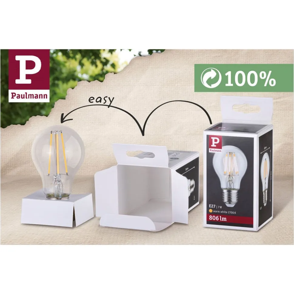 Paulmann LED-reflektor GU10 7W 4.000K dæmpbar hvid