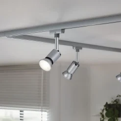 Paulmann LED-reflektor GU10 7W 2.700K dæmpet krom
