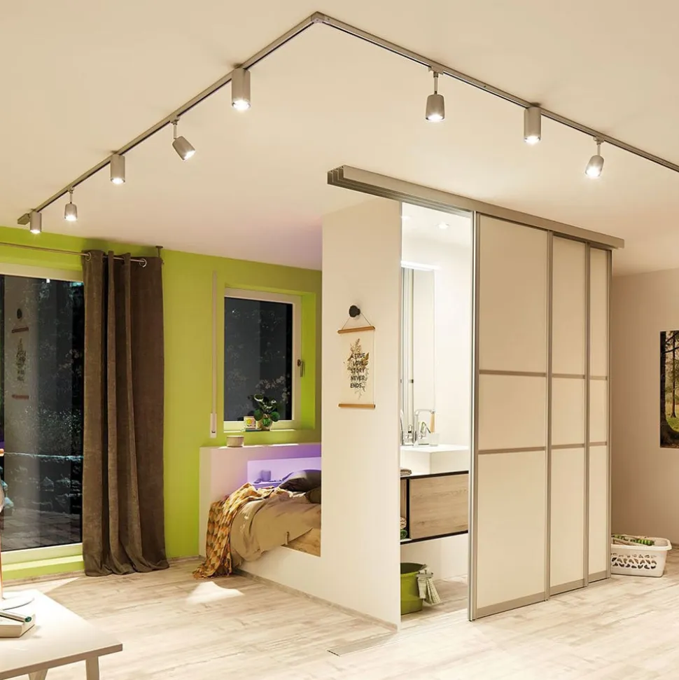 Paulmann LED-reflektor GU10 7W 2.700K dæmpet krom