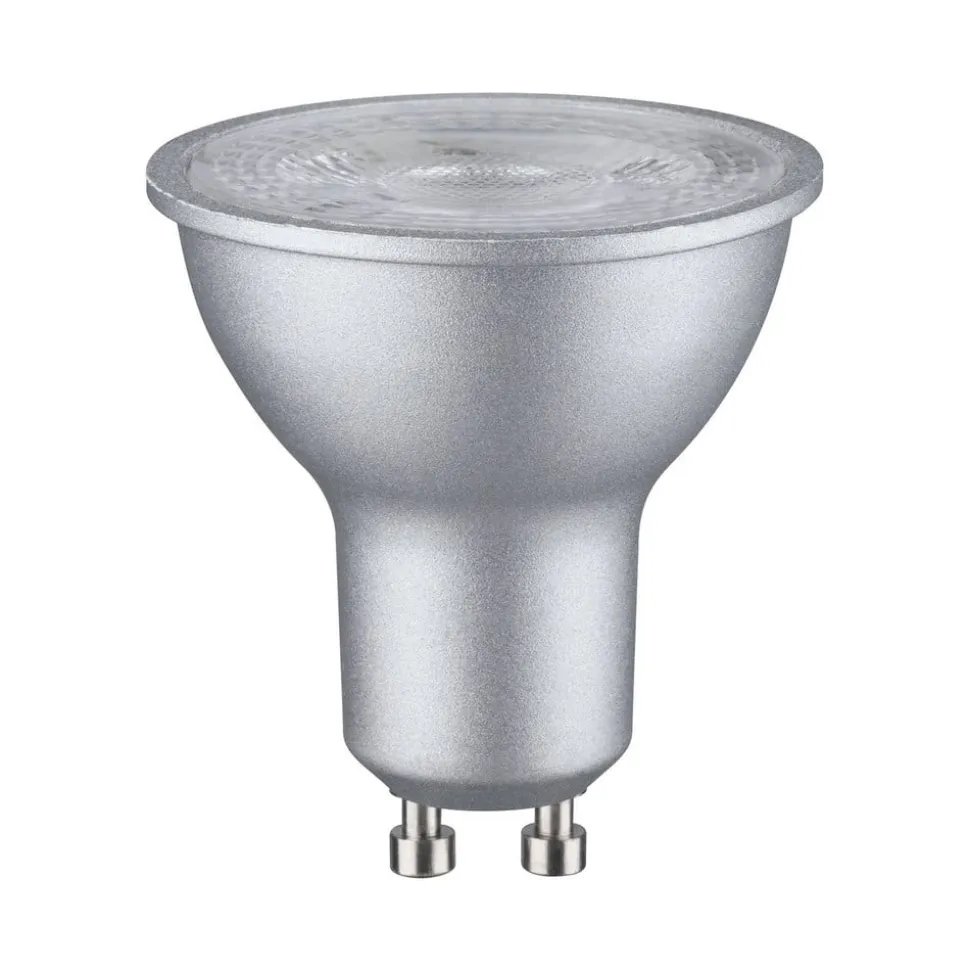 Paulmann LED-reflektor GU10 7W 4.000K dæmpbar krom