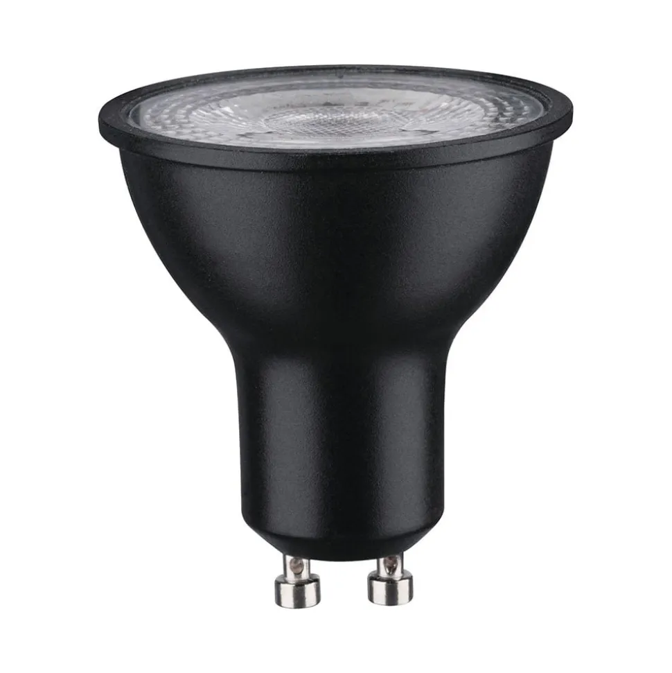 Paulmann LED-reflektor GU10 7W 2.700K dæmpbar sort