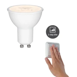 Paulmann LED-reflektor GU10 6,5 W 2.700 K 3stepdim