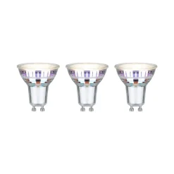 Paulmann LED-reflektor GU10 2,5 W, 3.000 K, 450 lm, 100° 3 enheder