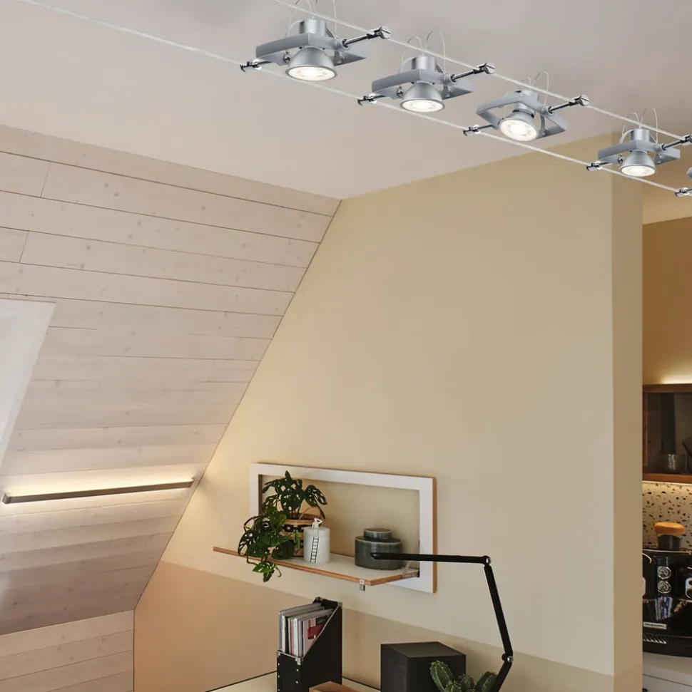Paulmann LED-reflektor GU5,3 6W 2.700 3 stk krom