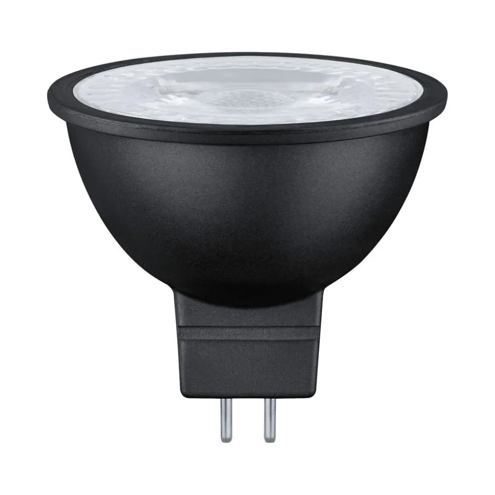 Paulmann LED-reflektor GU5,3 6,5W 827 dæmpbar sort