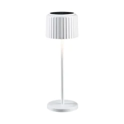 Paulmann LED-solcellelampe Else, hvid, IP44, dæmpbar