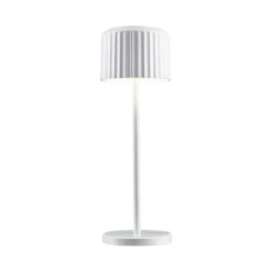 Paulmann LED-solcellelampe Else, hvid, IP44, dæmpbar
