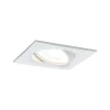 Paulmann LED-spot Nova Coin kantet, dæmpbar, hvid