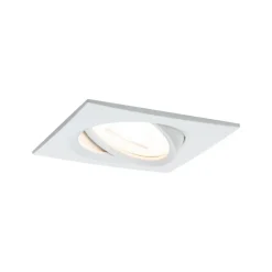 Paulmann LED-spot Nova Coin kantet, dæmpbar, hvid