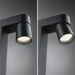 Paulmann LED-stibelysning Kimu 1, antracit, 3.000 K