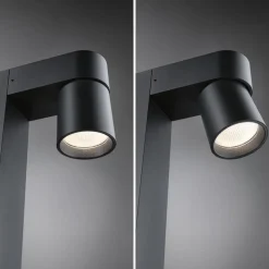 Paulmann LED-stibelysning Kimu 1, antracit, 2.200 K
