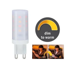 Paulmann LED-stiftsokkel G9 4W 3.000K dim to warm