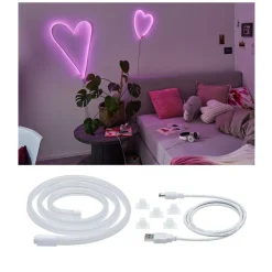 Paulmann LED-strip Neon Colorflex USB 1 m pink