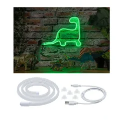 Paulmann LED-strip Neon Colorflex USB 1 m grøn