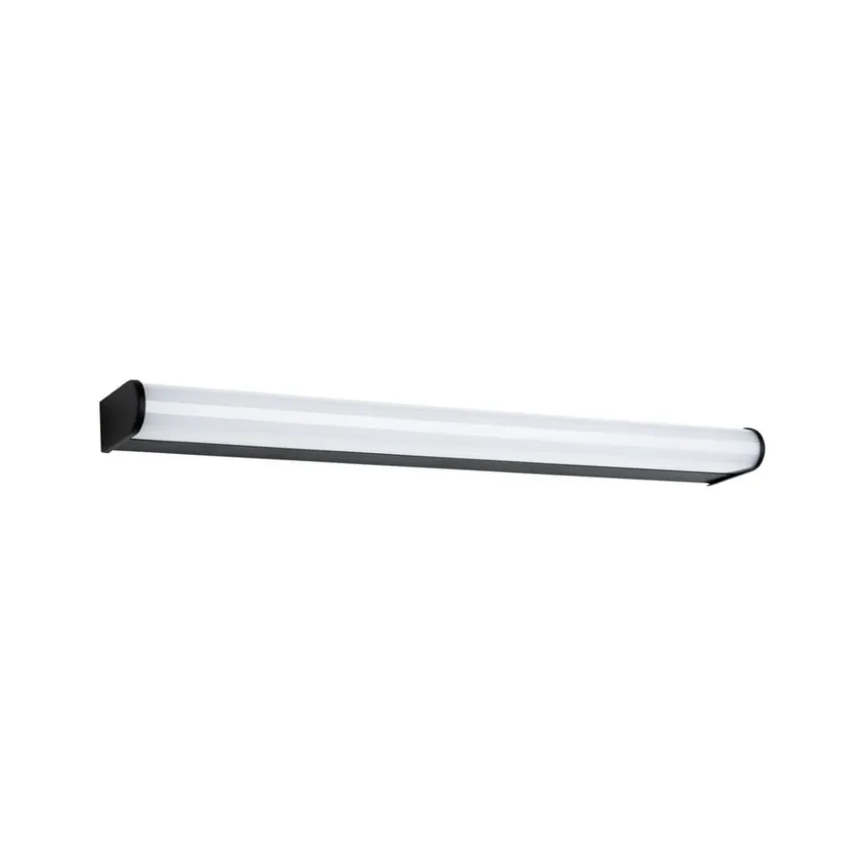 Paulmann LED-væglampe Arneb, sort, 59 cm 3.000 K IP44