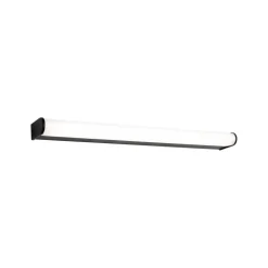 Paulmann LED-væglampe Arneb, sort, 59 cm 3.000 K IP44