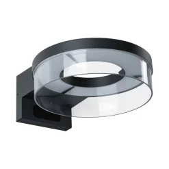 Paulmann LED-væglampe Capera, antracit, CCT, IP44