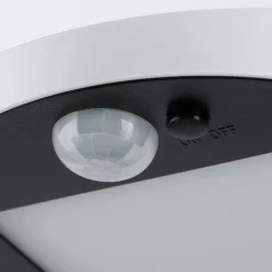 Paulmann LED-væglampe med solcelle Ryse, hvid