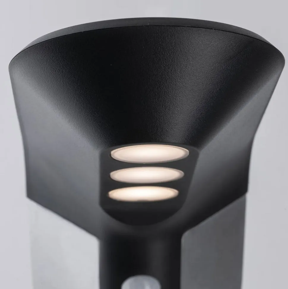 Paulmann LED-væglampe med solcelle Soley antracit