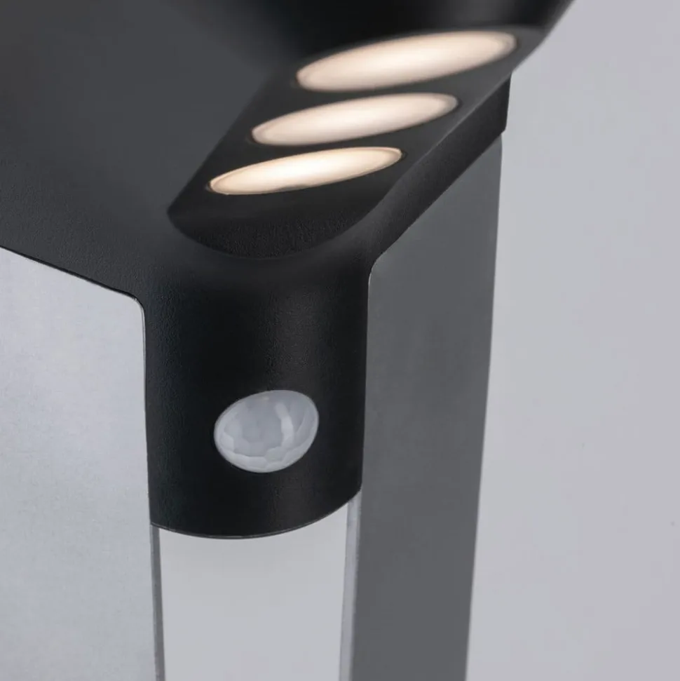 Paulmann LED-væglampe med solcelle Soley antracit