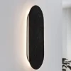 Paulmann LED-væglampe Tulga, 45 x 20 cm, antracit, filt