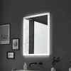 Paulmann LED-vægspejl Mirra hvid 60x80 cm IP44 CCT
